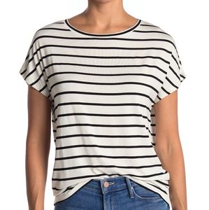 H by Bordeaux Striped Top